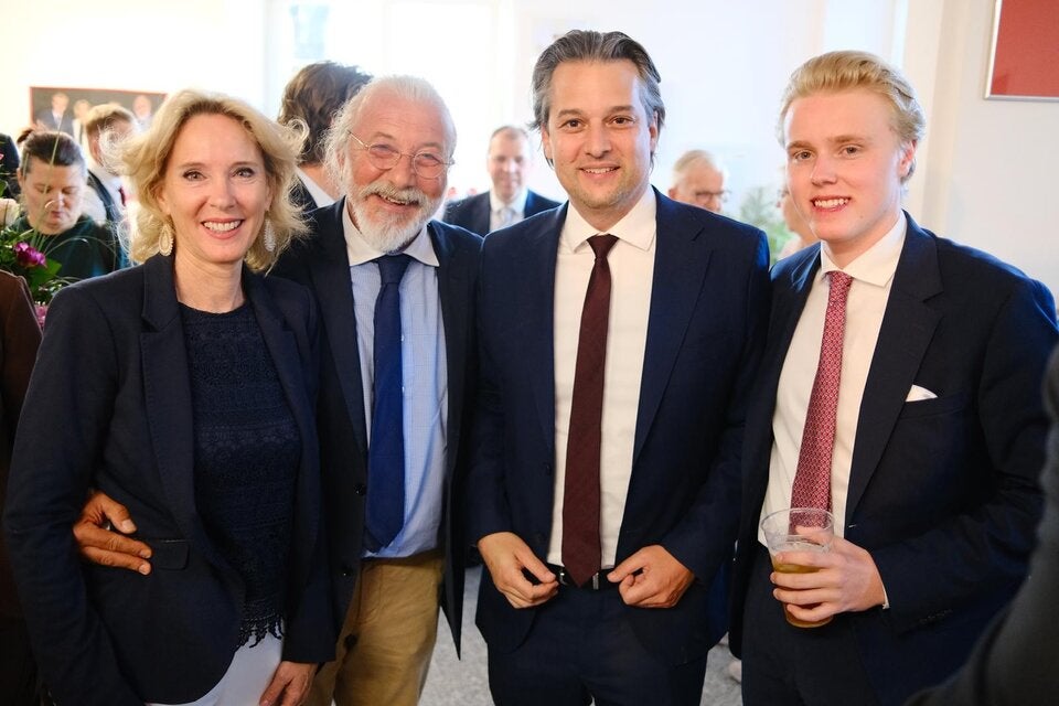 Anja, Heini, Dominik Nepp und Arthur.