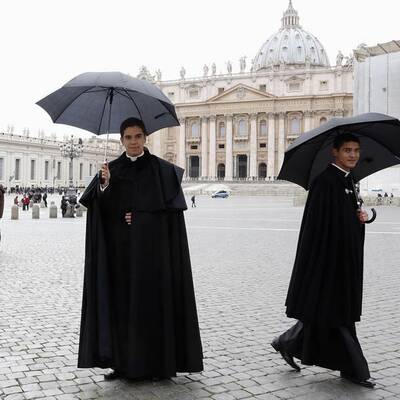 Die Bilder vom Papst-Rücktritt