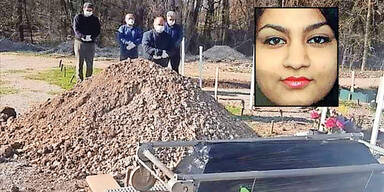 Trauriger Abschied von Corona-Toter