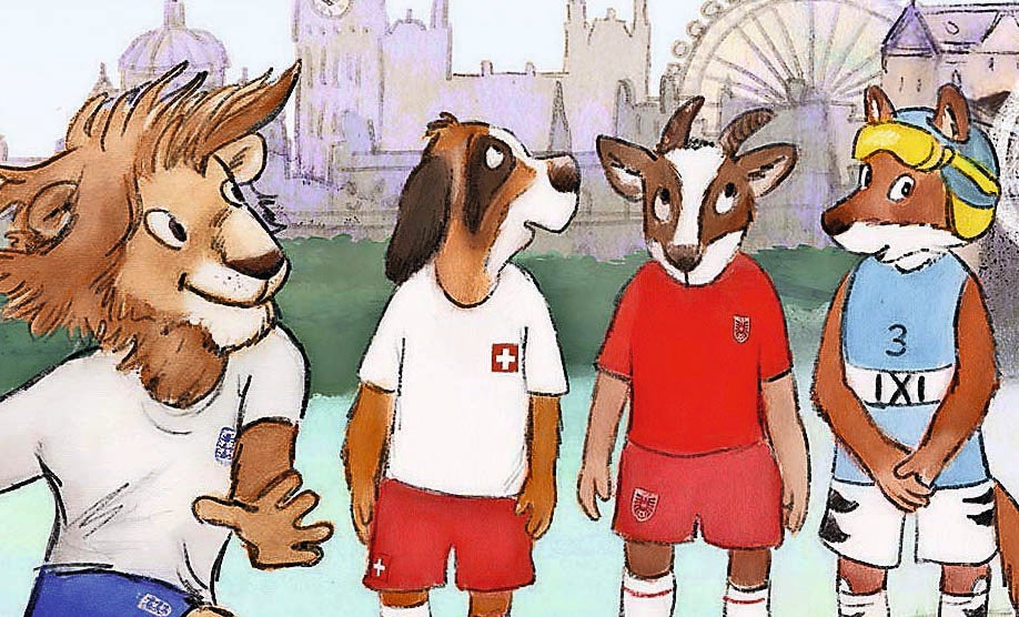 Schweini macht Alaba zur Gams