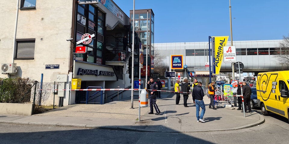 Bankübrfall Donaustadt Rennbahnweg