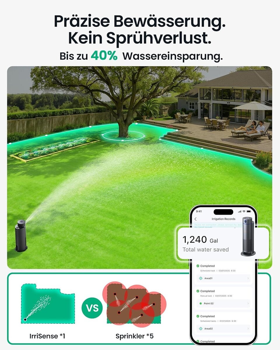 Aiper IrriSense 2 Smartes Bewässerungssystem