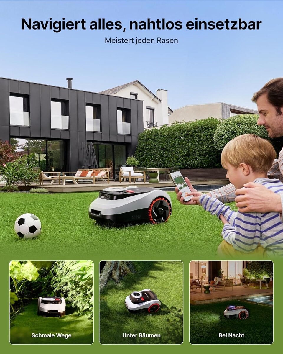 Segway Navimow i208 LiDAR + Garage M