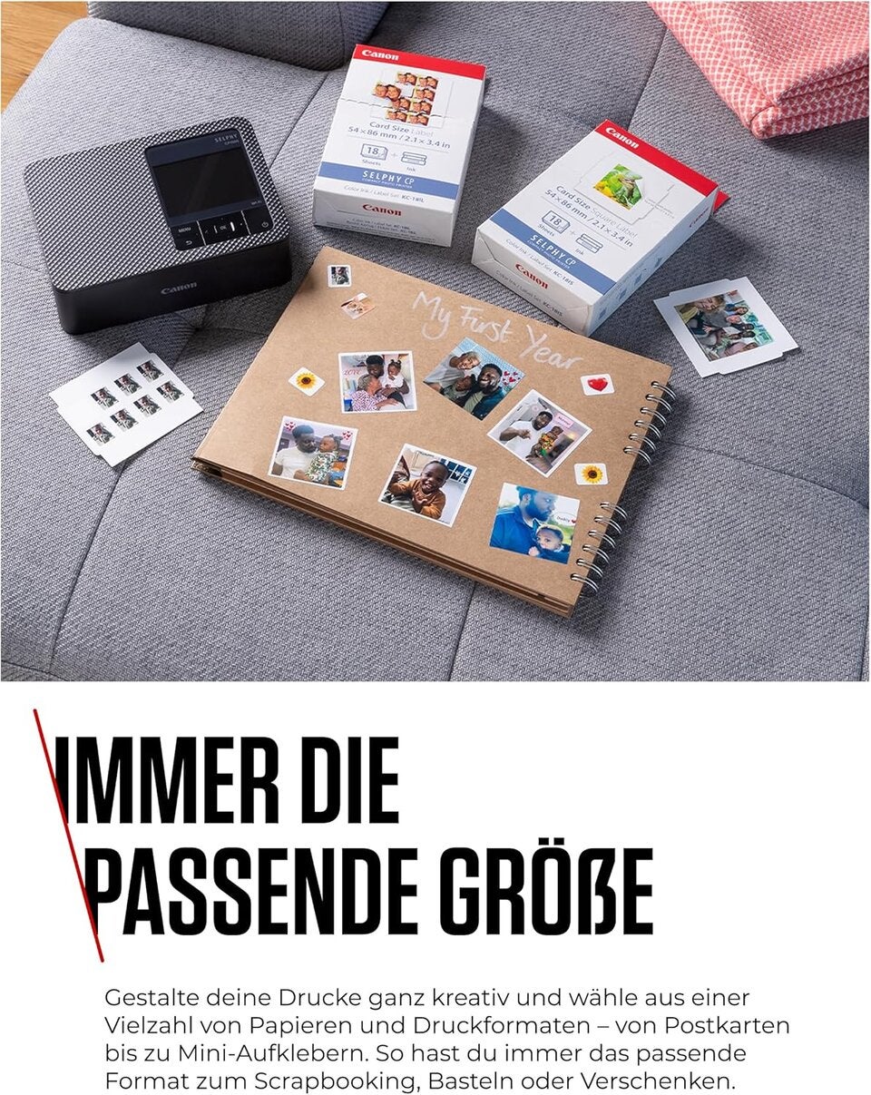 Canon SELPHY CP1500 Mini Fotodrucke