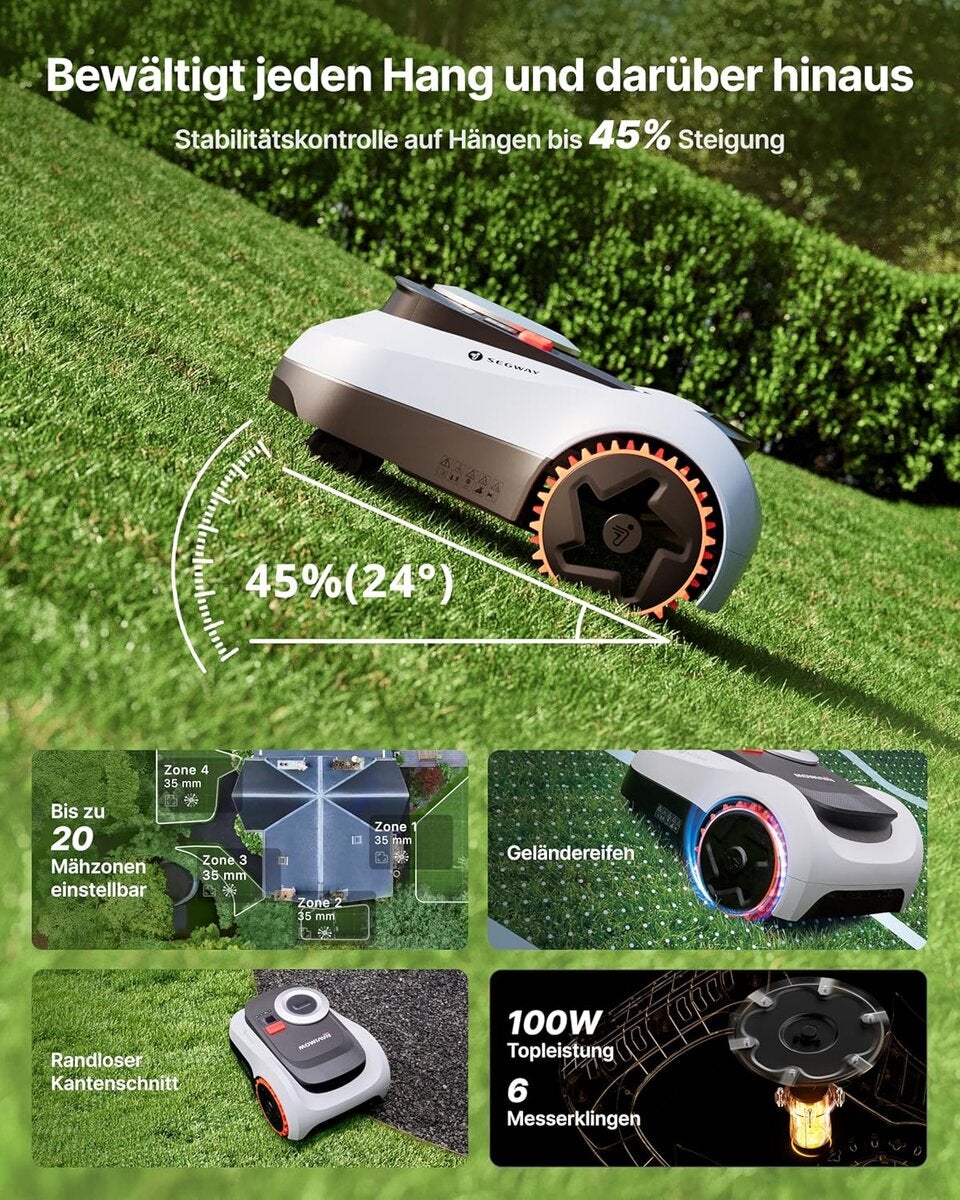 Segway Navimow i208 LiDAR + Garage M