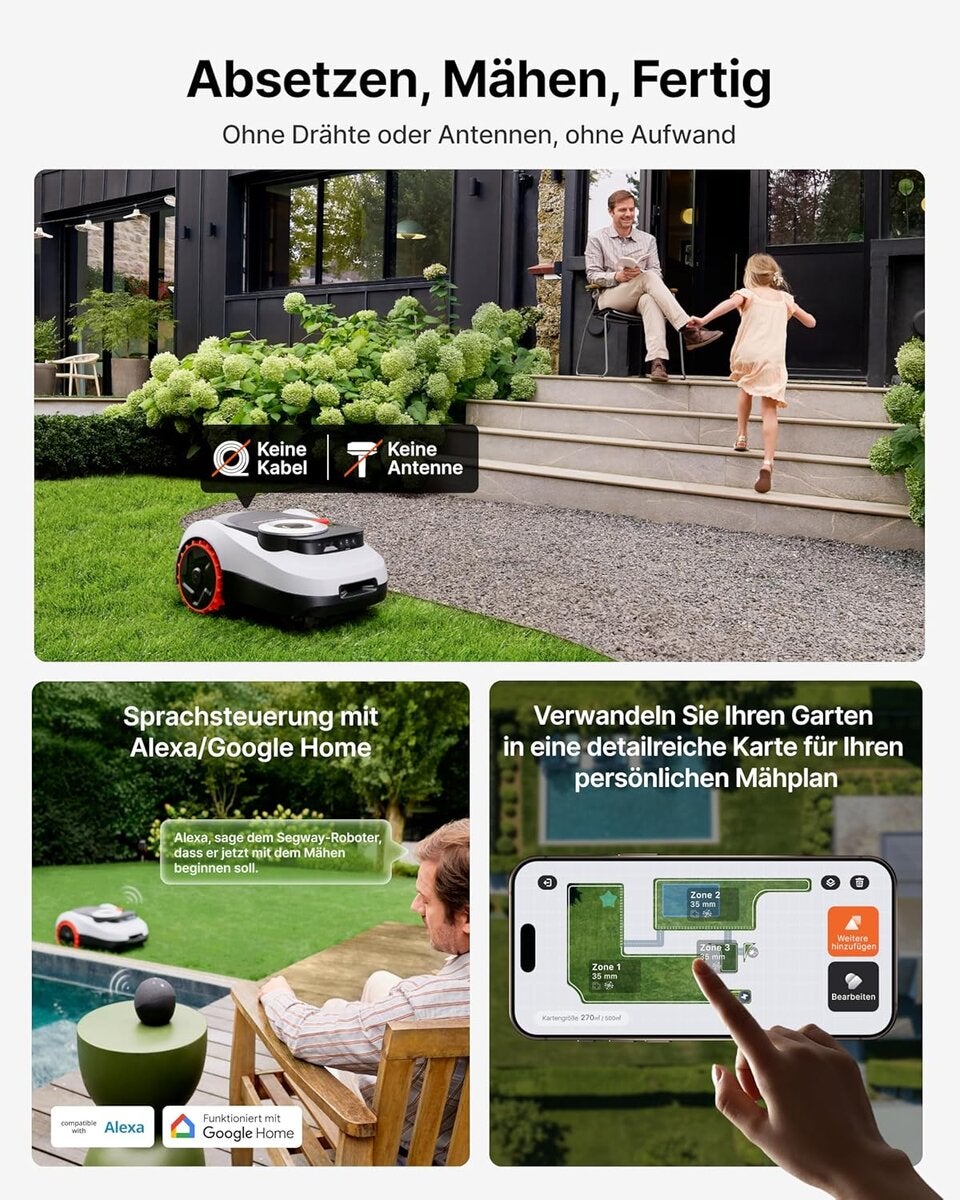 Segway Navimow i208 LiDAR + Garage M