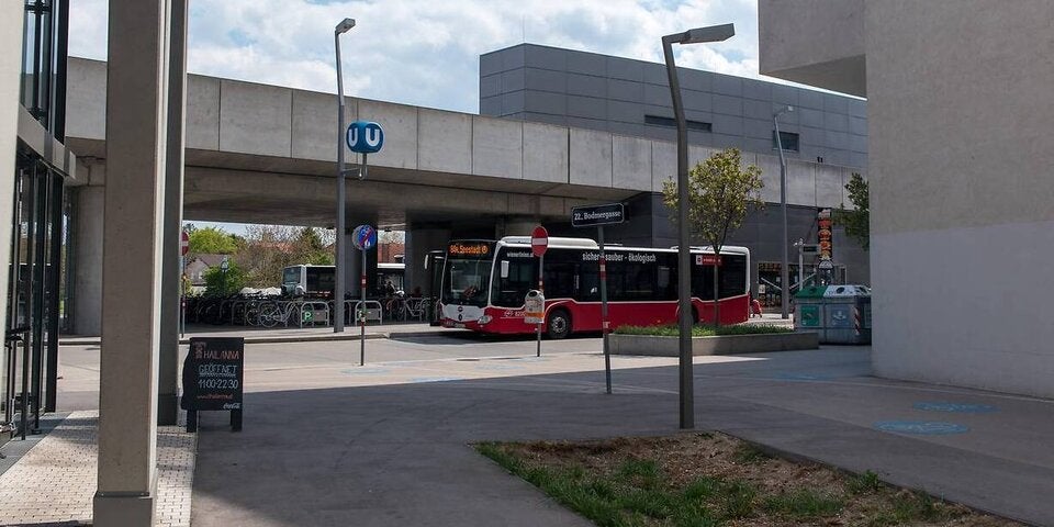 U-Bahn-Station Aspernstraße Seestadt