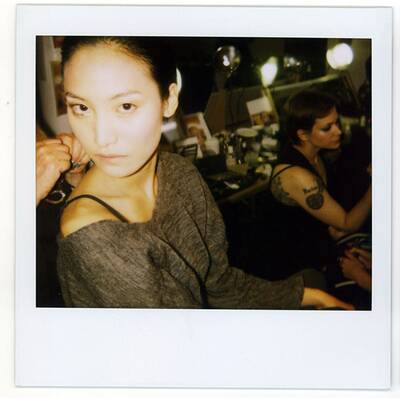 Backstage in New York