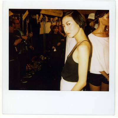 Backstage in New York