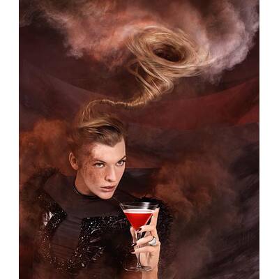 Campari-Kalender 2012 mit Milla Jovovich