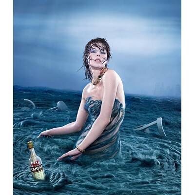 Campari-Kalender 2012 mit Milla Jovovich