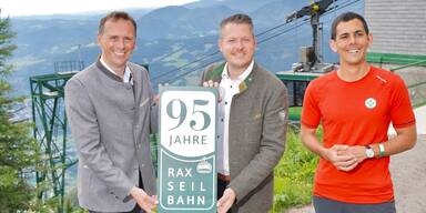 95 Jahre Rax-Seilbahn - Innovationstreiber feiert Jubil&auml;um