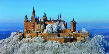 Burg Hohenzollern im Winter