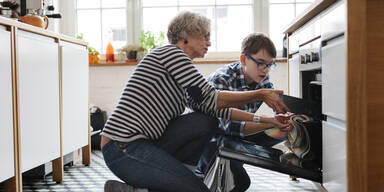 Bunter faschierter Braten