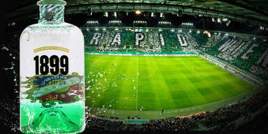 So schmeckt der neue Rapid-Gin