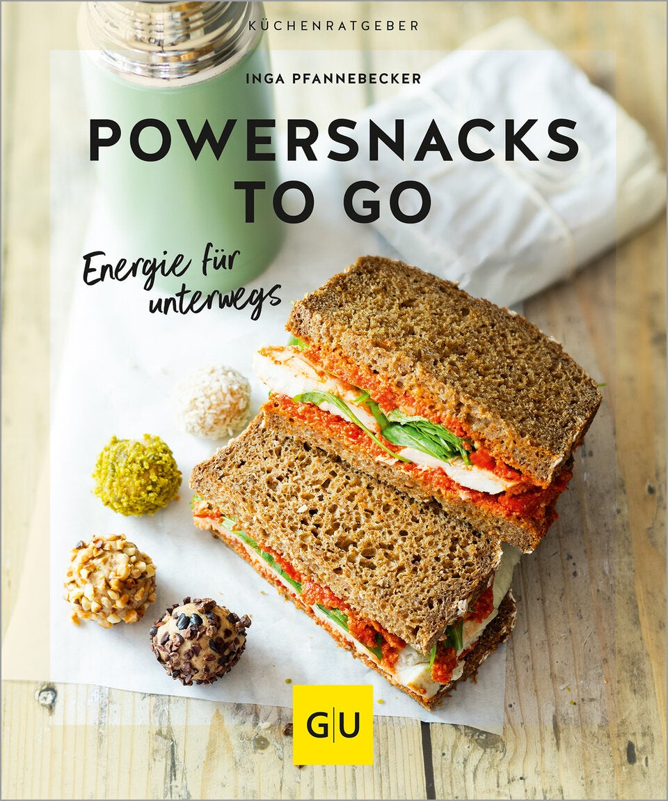 Energie für unterwegs. Gesunde und pfiffige Rezeptideen für den Alltagssnack. GU Verlag/13 Euro 