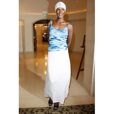 Dunkelhäutige Models