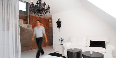 Hoch &uuml;ber den D&auml;chern von Wien