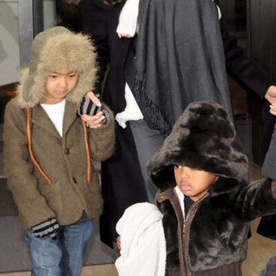 Brangelina: Die ersten Fotos der Zwillinge