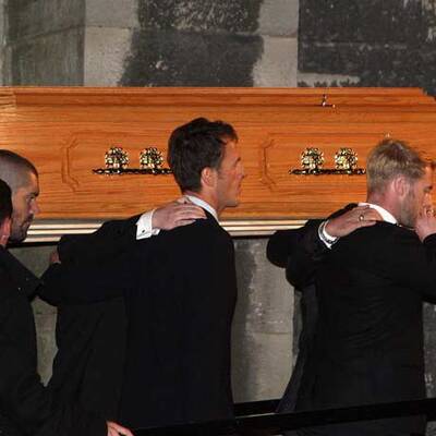 Stephen Gately Trauerfeier