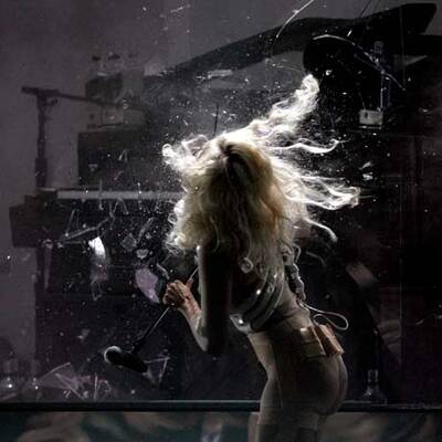 Lady Gaga's feurige Show
