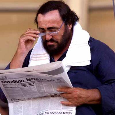 Pavarottis Leben in Bildern