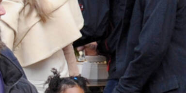 Brangelina: Sie dreht Film, er hütet Kids