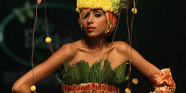 Biofashion-Show in Kolumbien