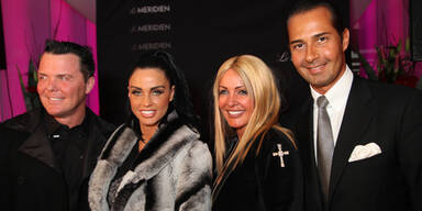 Katie Price in Wien angekommen