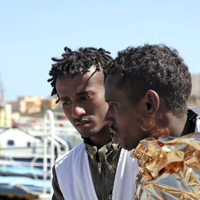 Dramatische Rettung bei Lampedusa