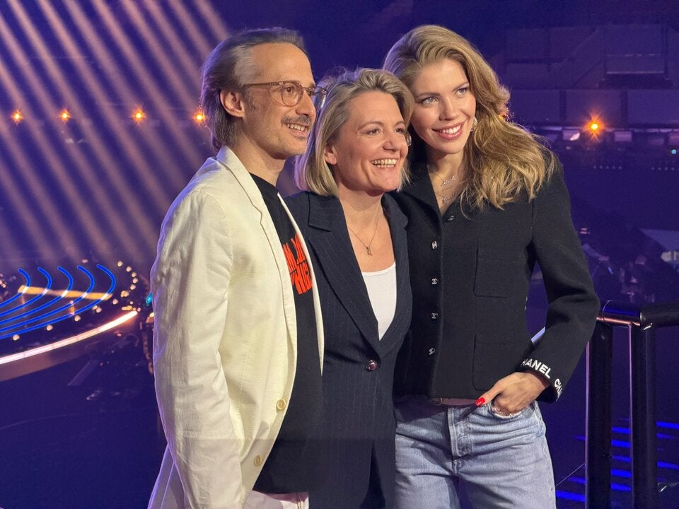 Michael Ostrowski, Stefanie Groiss-Horowitz und Victoria Swarovski