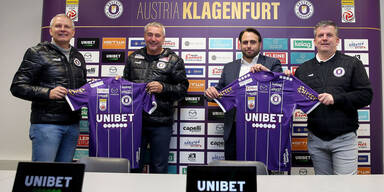 Austria Klagenfurt pr&auml;sentiert neuen Brustsponsor