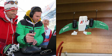 &Ouml;SV-Stars steuerten Drohne in 180 km Entfernung