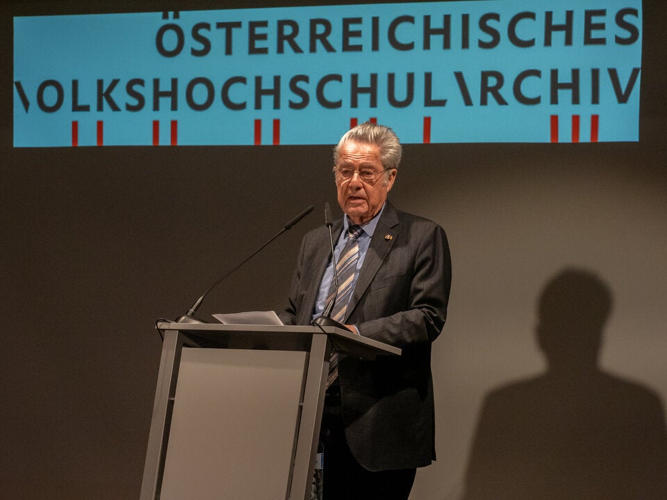 Alt-bundespräsident Heinz Fischer