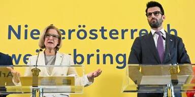 Landeshauptfrau Mikl-Leitner und LH-Stv. Udo Landbauer verk&uuml;nden: die Corona-Kommission kommt!