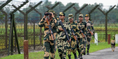 Indien Bangladesh Grenze