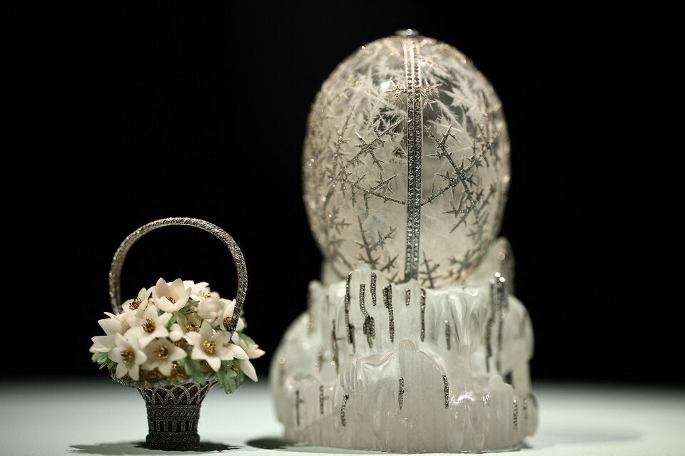 Winter-Ei von Fabergé