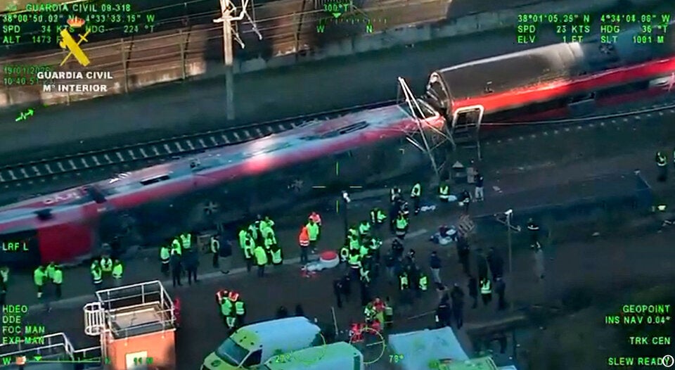 Zugsunglück Spanien