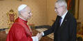 Papst Leo XIV. und Bundespräsident Alexander Van der Bellen am 5. März im Vatikan.  