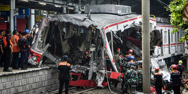 Indonesien Zugungl&uuml;ck