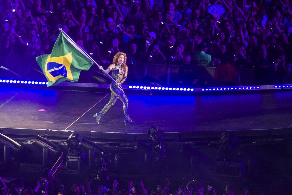 Shakira gab kostenlose Mega-Show an der Copacabana