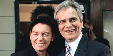 Werner Faymann und Gattin Martina