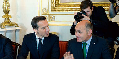 Pr&ouml;ll & Sobotka sauer, weil Kern "auf Handys" schielt