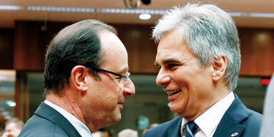 Faymann: Heute Gipfel in Paris