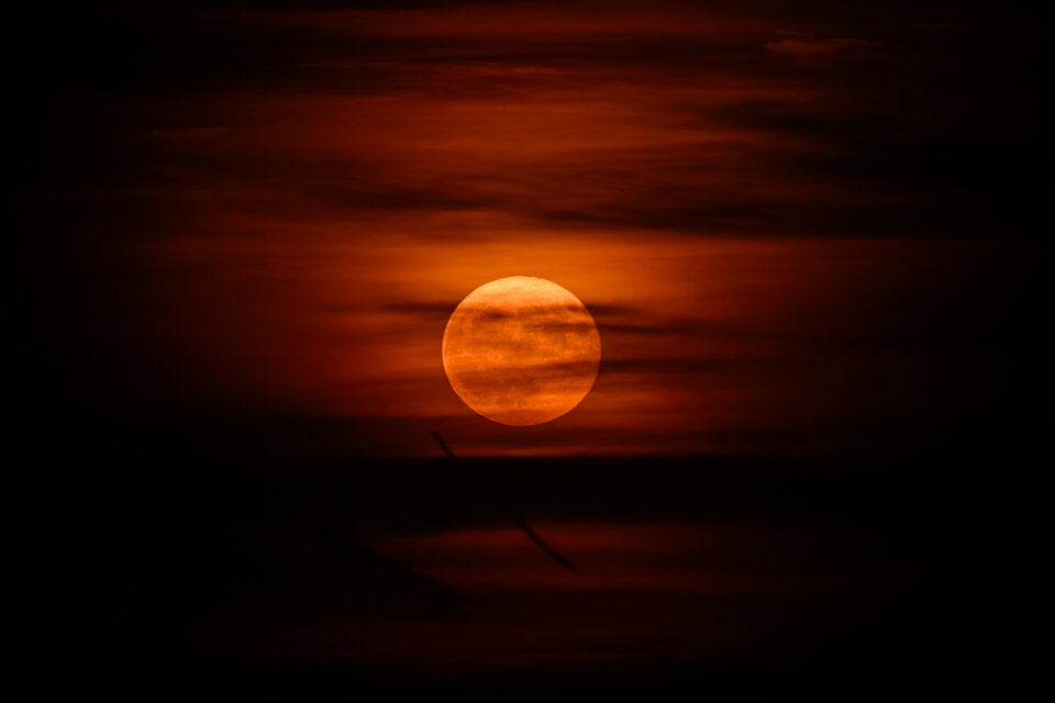 Erdbeermond am Himmel über Österreich: Die besten Bilder