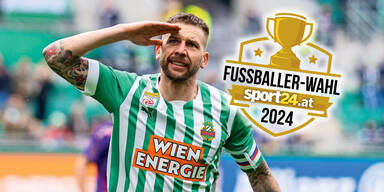 oe24-Fu&szlig;ballerwahl: Guido Burgstaller (Rapid)