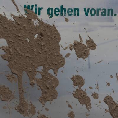 Aufräumarbeiten nach Unwetter