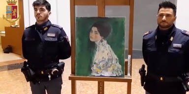 Klimt-Gem&auml;lde "Bildnis einer Frau"