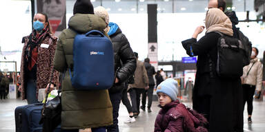 Ukraine Fl&uuml;chtlinge