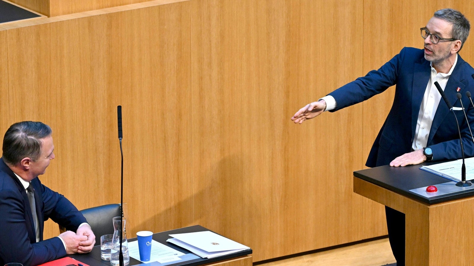 Kanzlerfrage: Kickl klar vorn - Babler überrascht alle Kép